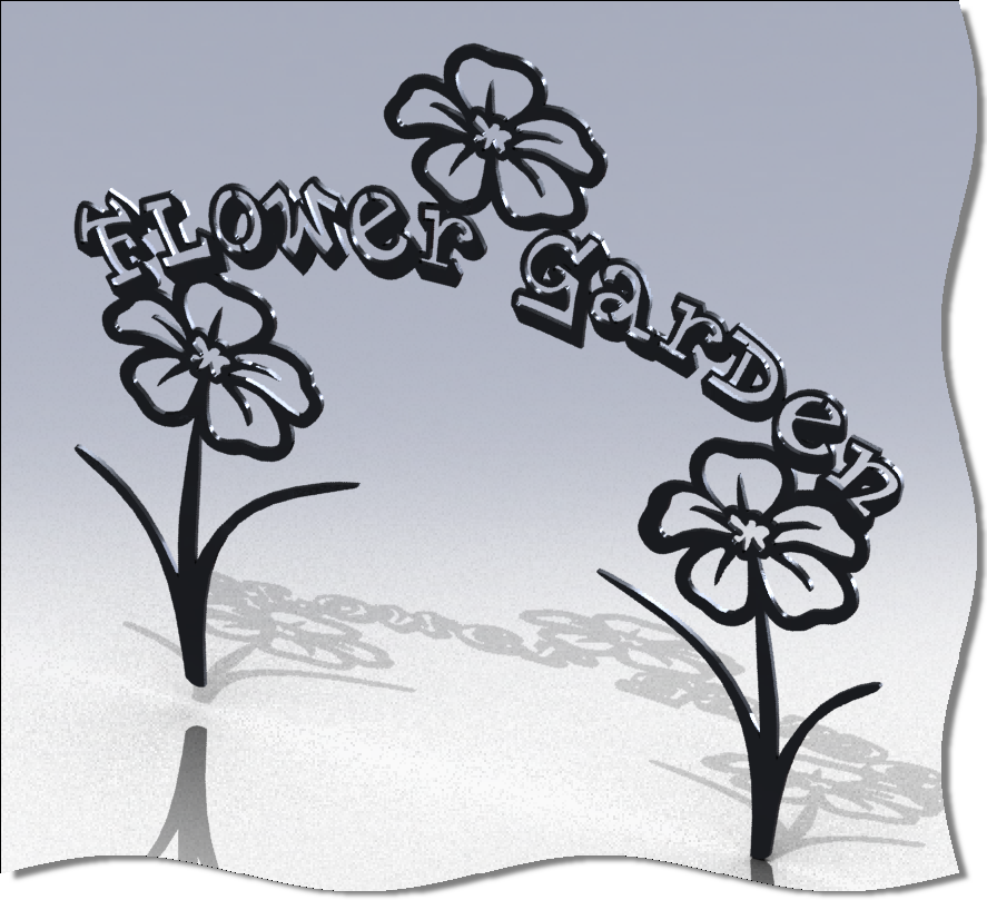 Flower Garden Sign